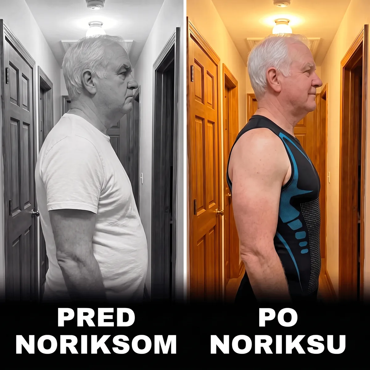 NORIKS FIT kompresijska majica